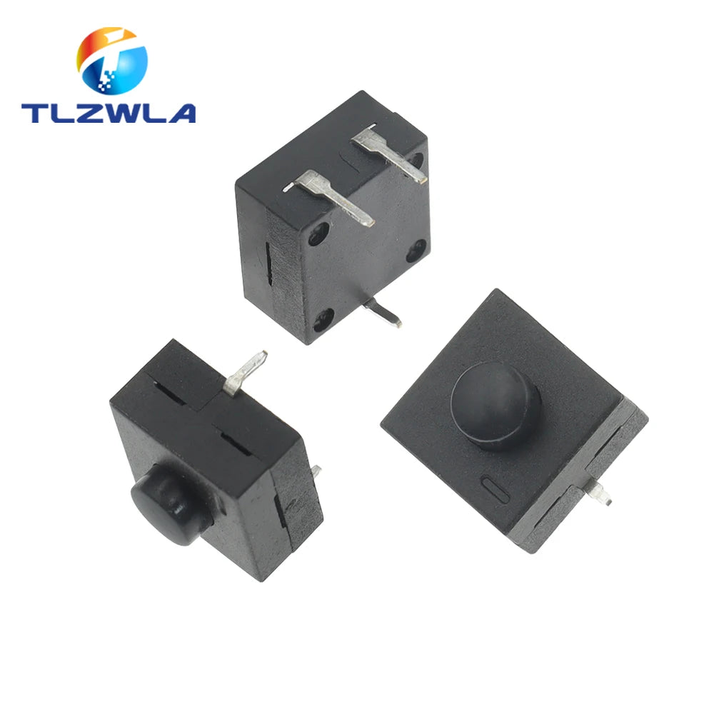 bouton tactile noir moderne certification rohs ø12mm 155mm 66mm fixations