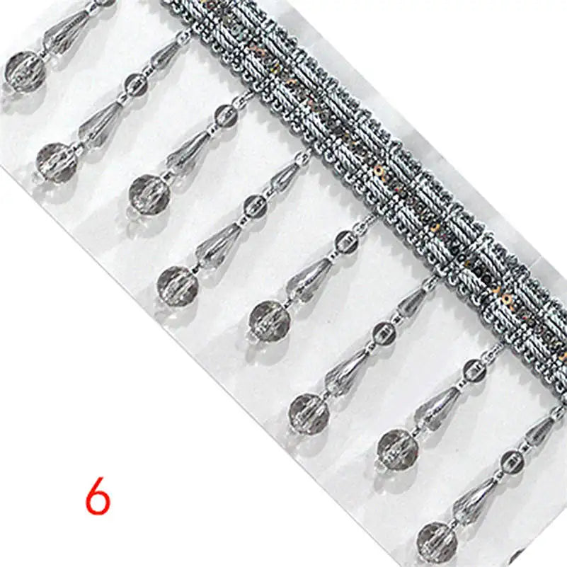 ruban décoratif élégant paillettes or bleu marron gris 10cm 10cm