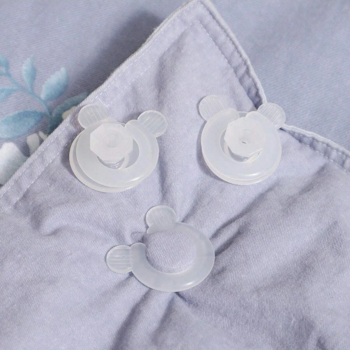 clips fixation transparents forme souris mignon clips adhésifs plastique clips souris