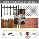 panneau decoratif vintage femme cuisine metal retro fixation mur blanc marron bleuclair