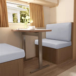 housses coussins camping car gris beige marron rouge blanc vert bleu marine or elastiques