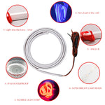 ruban lumineux flexible led rouge bleu moderne adhésif câble fiche protection
