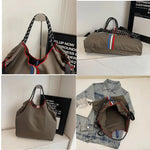sac main femme toile animaux motifs modernes gris rouge bleu poche téléphone portable polyvalent