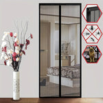 rideau moustiquaire noir maille fine 100cm 210cm moderne porte protection anti moustiques
