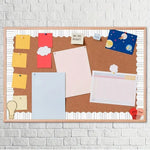 rubans decoratifs adhesifs multicolores motifs floraux points zigzag feuilles rustiques noirs blancs