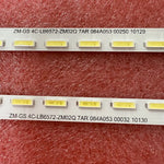 bande led rétro éclairage blanc diodes jaunes moderne télévision 65 pouces led fixations techniques