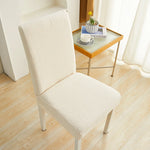 housse chaise moderne tissu extensible protecteur siège salle manger banquet