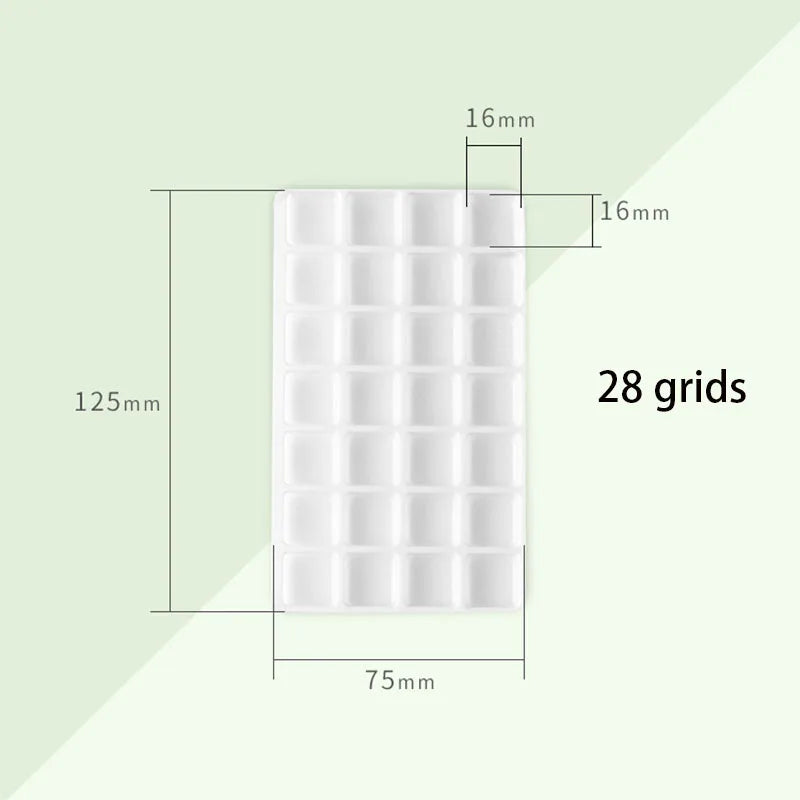 boîtes plastique bijoux blancs modernes 12 18 24 28 36 40 42 45 48