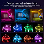 ruban led multicolore 16 millions couleurs bluetooth application contrôle moderne