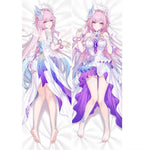 housse dakimakura anime girl illustration coussin long rectoverso décoration lit coton doux polyester