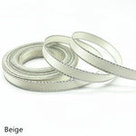 rubans satinés élégants couleur unie opaque 6mm largeur po yards blanc rose rouge bleu