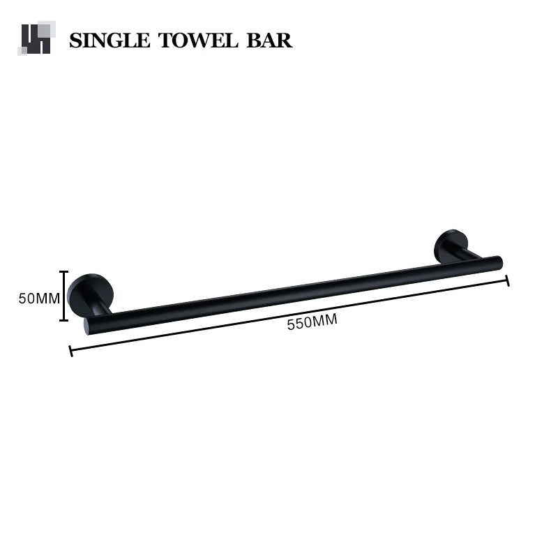 accessoires salle bain noir moderne porte serviettes papier toilette porte robe porte savon tasse