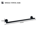 accessoires salle bain noir moderne porte serviettes papier toilette porte robe porte savon tasse