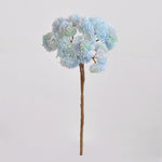 bouquet fleurs artificielles moderne bouquet velours opaque pièces rose vert bleu orange violet décoration