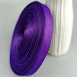 ruban gros grain polyester couleur unie décoration emballage cadeau artisanat couture accessoire fête