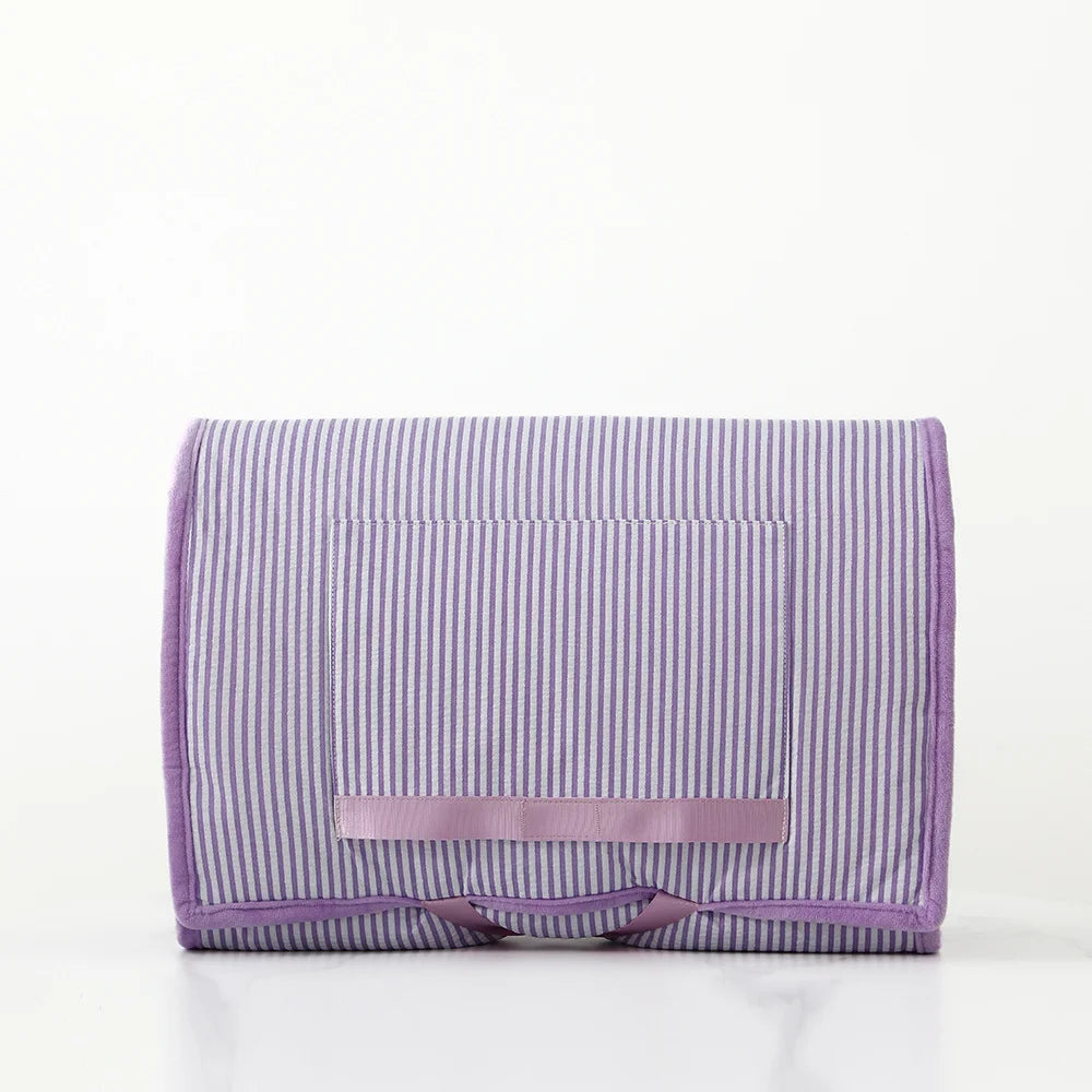 sac maillots bain rayé moderne portable poignées amovibles rouge bleu rose printemps automne enfants