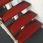 tapis antidérapants adhésifs protection marches escalier moderne 15 pièces différentes couleurs