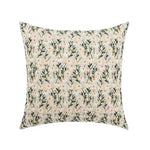 taies d'oreiller géométriques brodées boho chic couleurs beige orange gris franges respectueuses environnement decoration