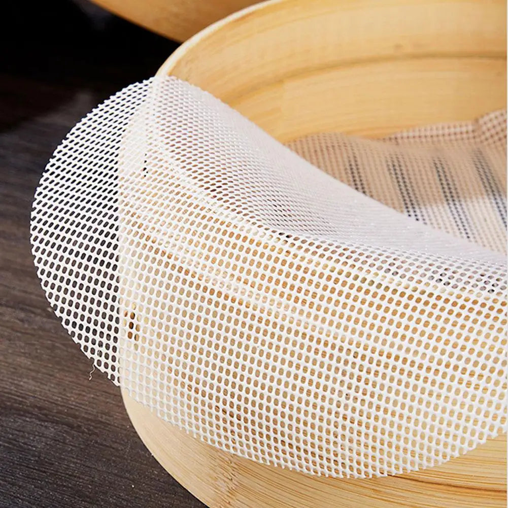 tapis cuisson vapeur silicone blancs maille fine résistant chaleur moderne 24cm 30cm 34cm 40cm