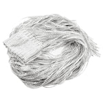 rideau chaîne pailleté orange brillant moderne élégant 100x200cm porte fibre verre