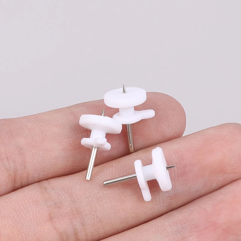 clous tapisser blancs classiques 50pcs suspension murale outil décoration maison