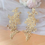 appliques decoratives brodees sequins floral violet blanc or rose bleu vert rouge noir