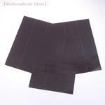 autocollants noirs modernes adhésifs 150 pièces 20cm 15cmOpaque uni réfrigérateur