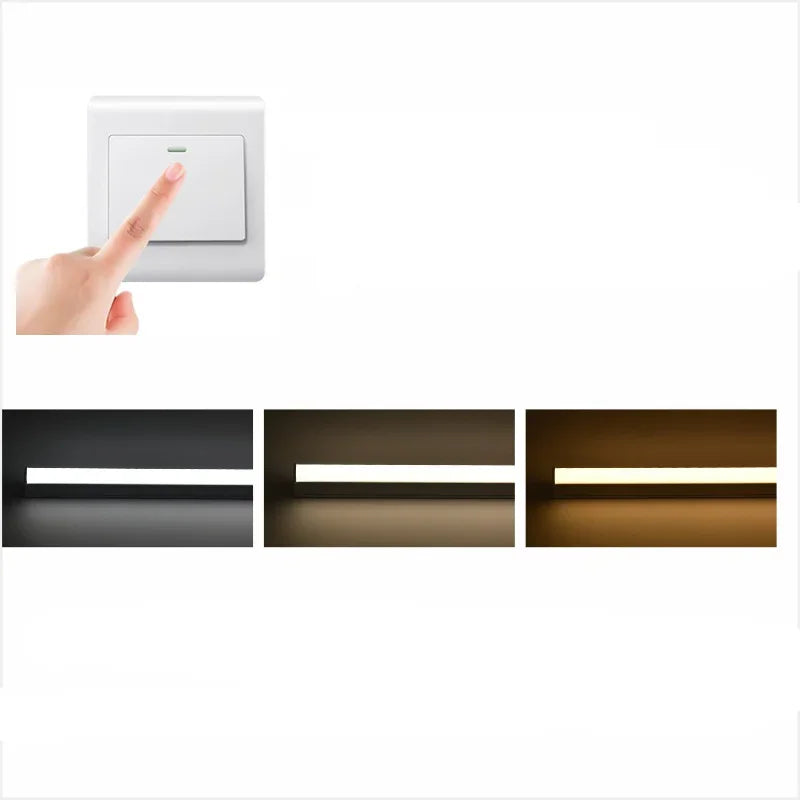 Tube LED néon 60 cm blanc froid