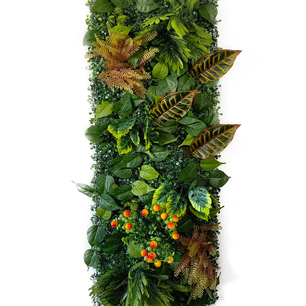 plantes artificielles subtropicales fond décoration mariage herbe feuilles naturel extérieur accroché vert varié opaquet