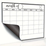 calendrier magnétique blanc bleu vert rouge aimants modernes pratique stylos essuie glaces