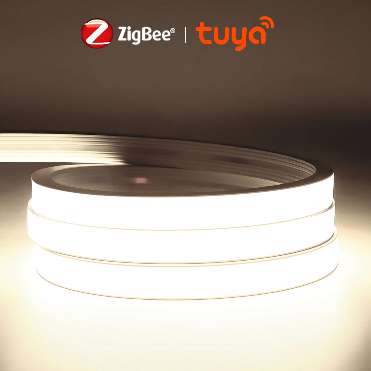 ruban led blanc lisse moderne clips salon blanc chaud blanc naturel