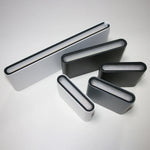 appliques murales led modernes extérieures aluminium blanc noir gris