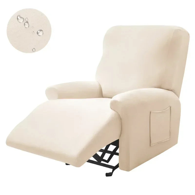 housse canapé inclinable imperméable antidérapante coton jacquard moderne poche gris bleumarineclair beige noir rose