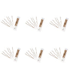 bougies flexibles bougie d'art beeswax flamme colorée violet doré rose vert blanc rayures ondulées