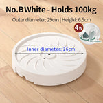 plateau roulettes plante blanc moderne tiroir eau drainage spirales clips