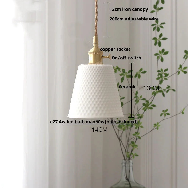 lampe suspendue led blanc doré noyer perforations vintage rustique ampoule e27