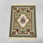 tapis souris motif fleurs persan classique caoutchouc antidérapant informatique bleu