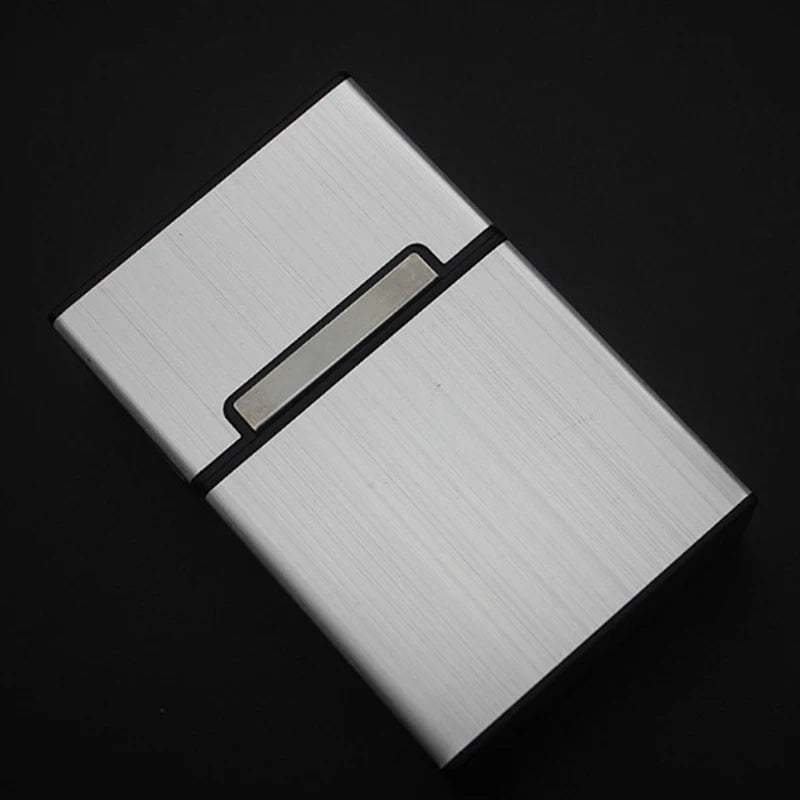 boîte rangement réutilisable métal aluminium moderne rectangle noir argent rose doré bleu respectueux environnement