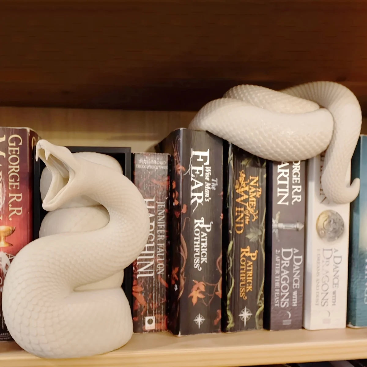 Porte-livres en résine, style gothique pour décoration intérieure