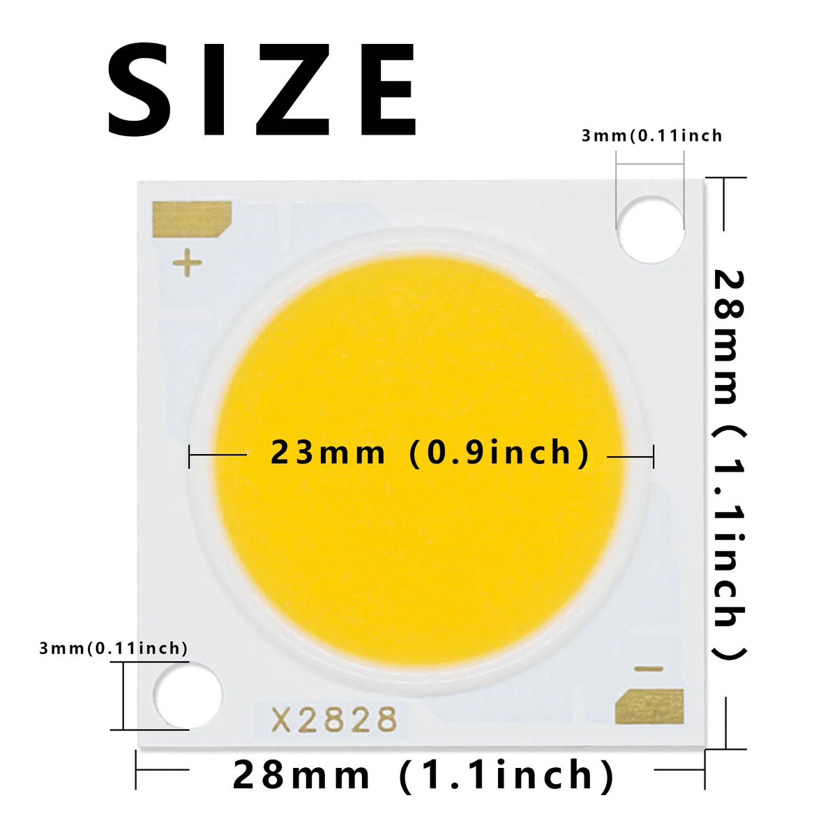 projecteur led blanc 36w 60w 3000k 4000k 6000k moderne