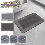 tapis bain antidérapant gris blanc moderne minimaliste pores texture antidérapant pantoufles brosse