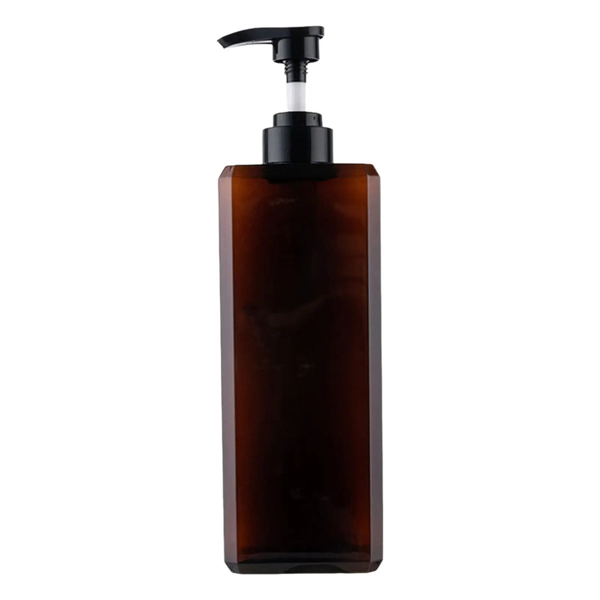 flacons savon liquide pompe contemporains blanc orange bleu gris opaques salle bain