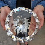 décoration intérieure diamant artificiel verre transparent facets brillantes moderne box cadeau