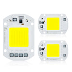 lampe led cob 10w 20w 30w 50w blanc moderne ic intelligent sans driver projecteur