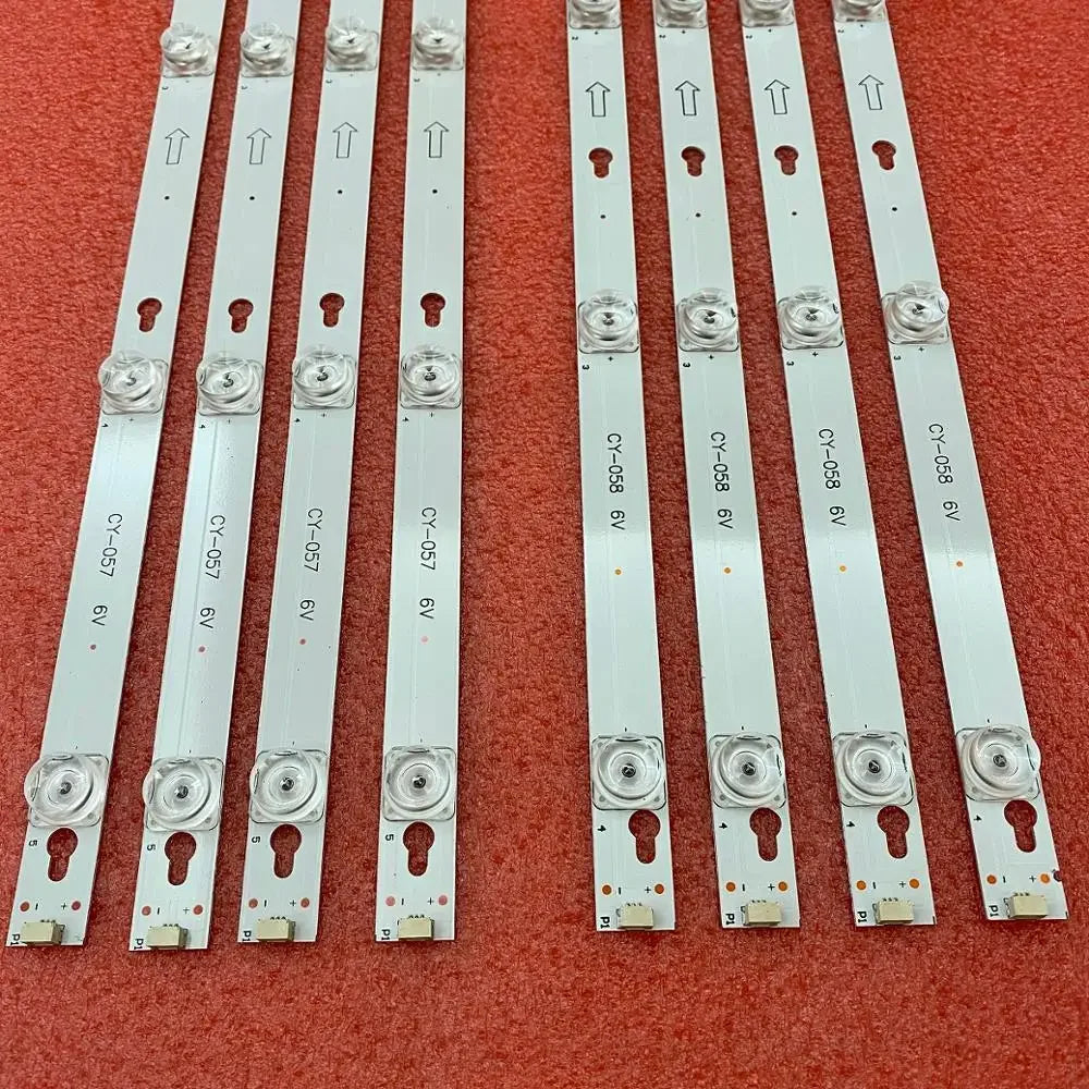 bandes led blanc modernes connecteurs télévision 55 pouces led rétro éclairage kit téléviseurs