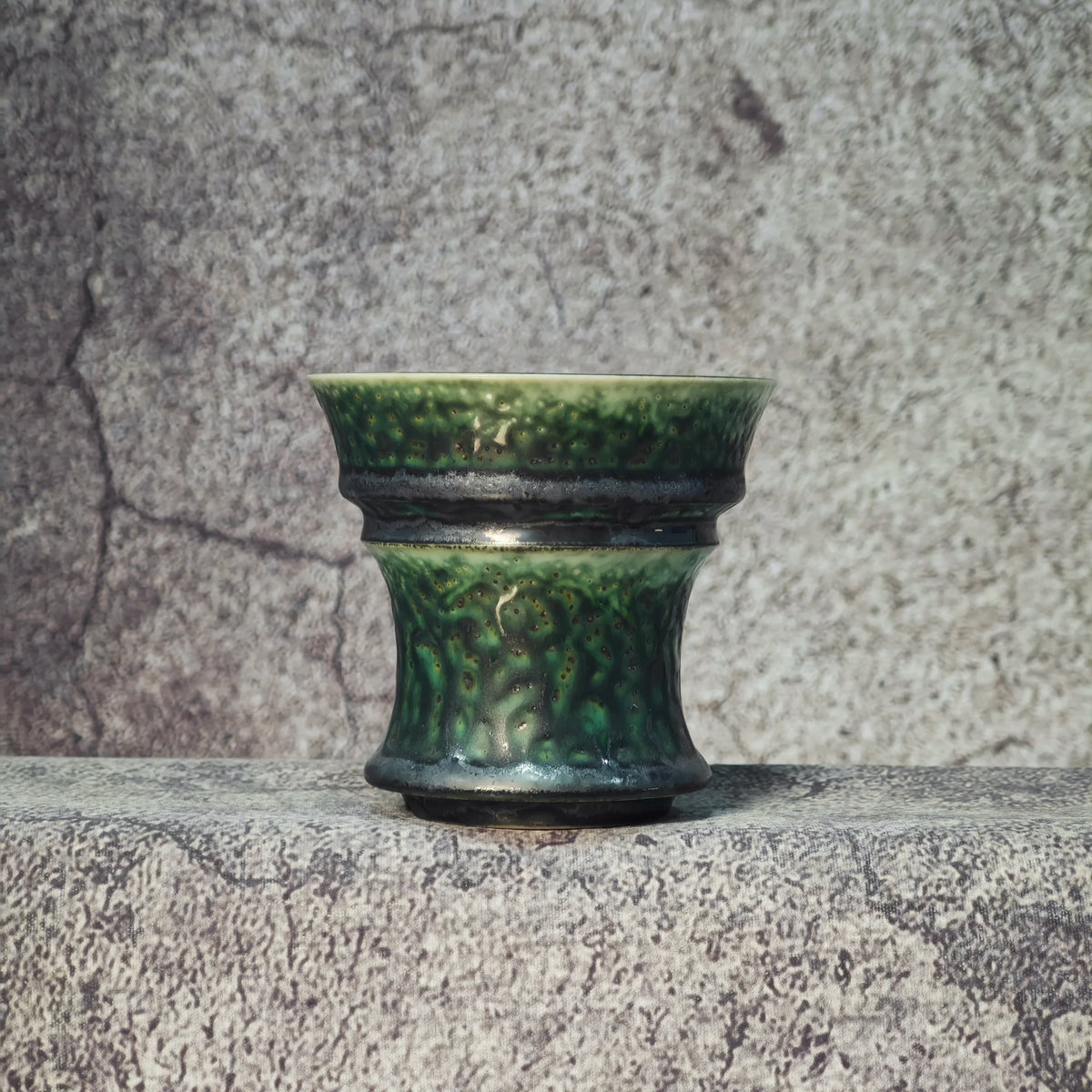 pots fleurs porcelaine classique vert marbré cactus succulente agave plante verteintérieur deco
