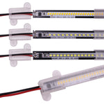 bande led 30cm 40cm 50cm blanc clips aluminium éclairage cuisine sous meuble led modernes
