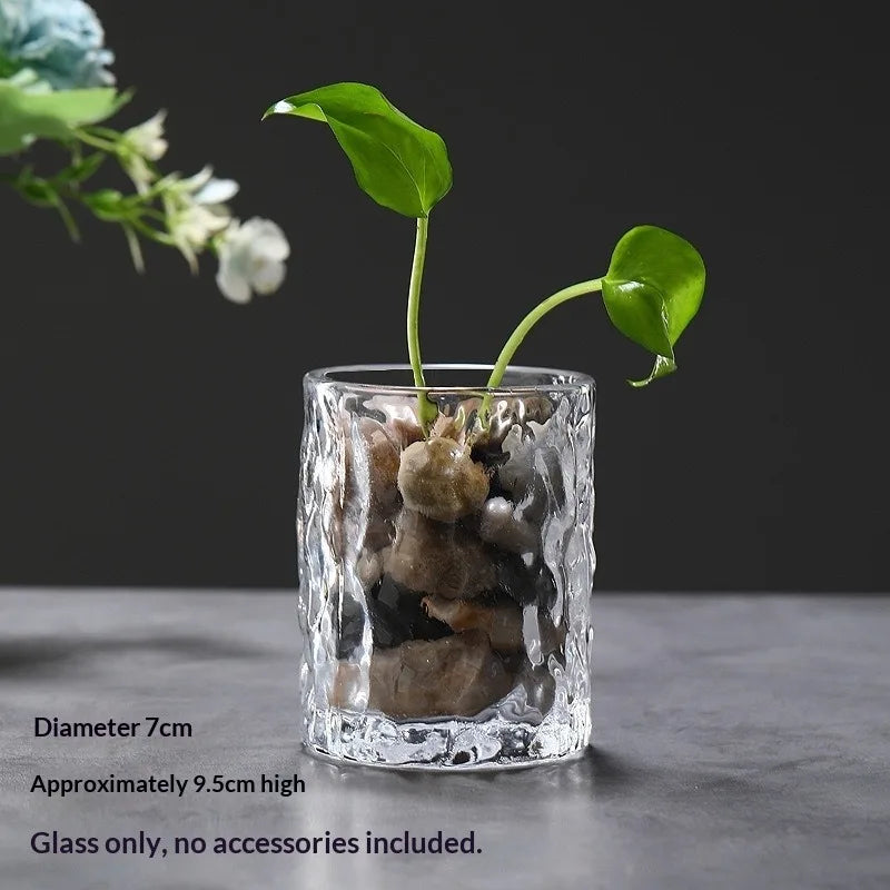 terrarium verre transparent plantes artificielles décoration miniature intérieur moderne décoratif