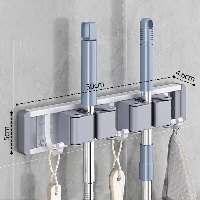 organisateur nettoyage mural multi outils respectueux environnement aluminium moderne