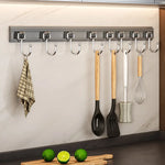 rangements cuisine porte ustensiles clips magnétiques couteau fourchette cuillère batteur planche découper moderne fonctionnel